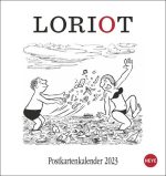 Loriot - Postkartenkalender 2023